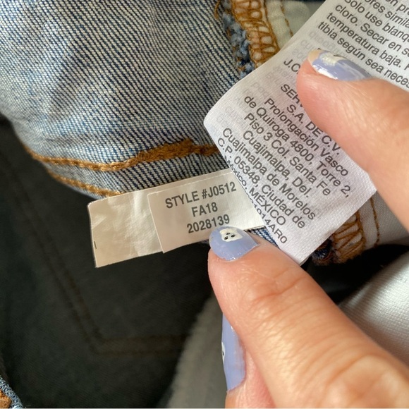 Madewell Cali Demi-Boot Jeans Bronson Wash Button-Front Edition Fly Distressed - Picture 9 of 11